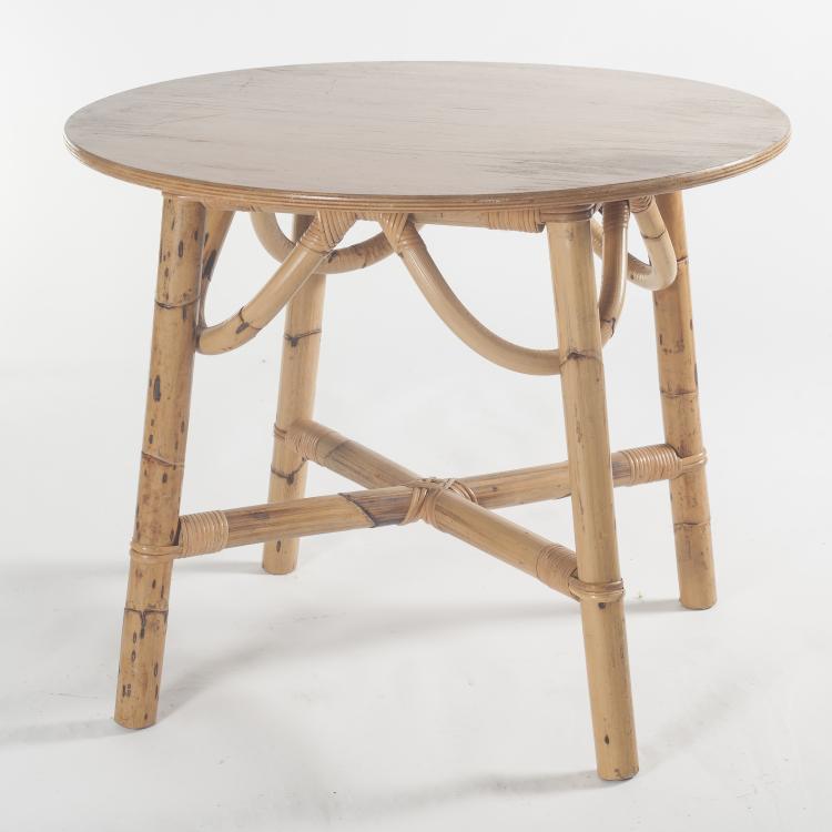 Bild 6 zu Objekt, Vier Korbsessel, ein Tisch, 1950er Jahre, Korbwaren Steinberg, Berlin, 128B 283