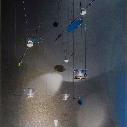 'Iló-Ilú' ceiling light, 1986