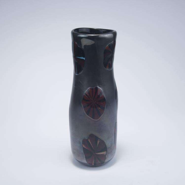 Bild 2 zu Objekt, Vase 'Nerox murrine', 1960er Jahre, Toso, Fratelli, Murano, 128C 781
