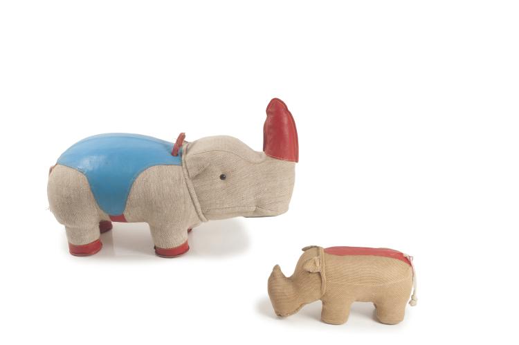 Hauptbild zu Objekt, Rhino, 1968, Renate M&uuml;ller, Leven, KG, H. Josef, Sonneberg, 127B 529