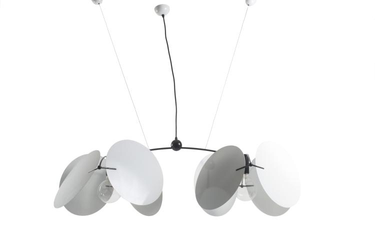 Hauptbild zu Objekt, 'Monet' ceiling light, 1980, Vico Magistretti, Oluce, Mailand, 127A 256