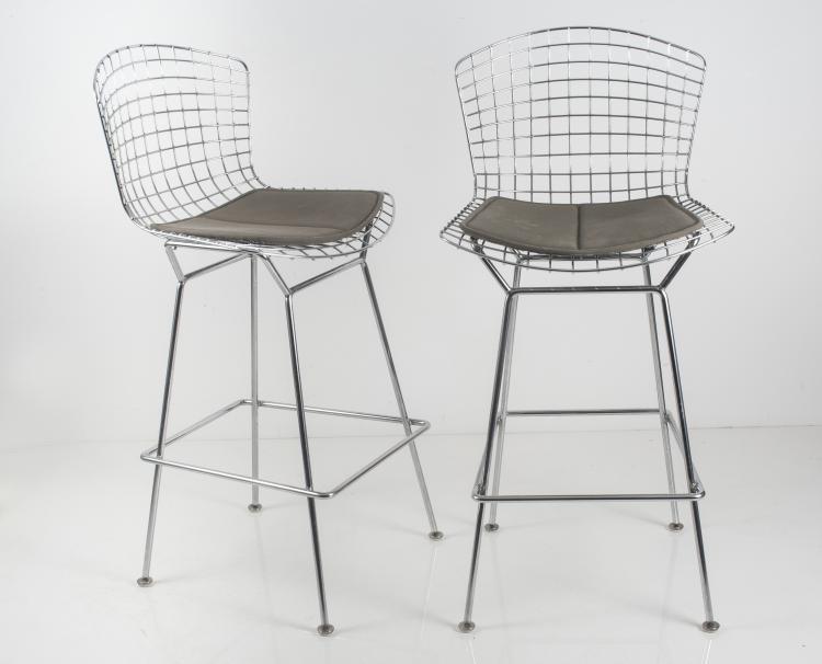 Bild 1 zu Objekt, Vier Barhocker '428', um 1962, Harry Bertoia, Knoll International, New York, 127B 490