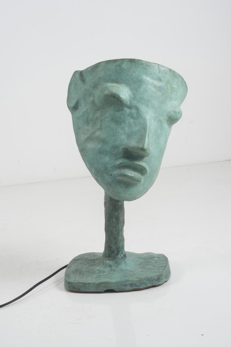 Bild 1 zu Objekt, 'Masque' table light, 1984 , Elizabeth Garouste,Mattia Bonetti, En Attendant les Barbares, Paris, 127B 562