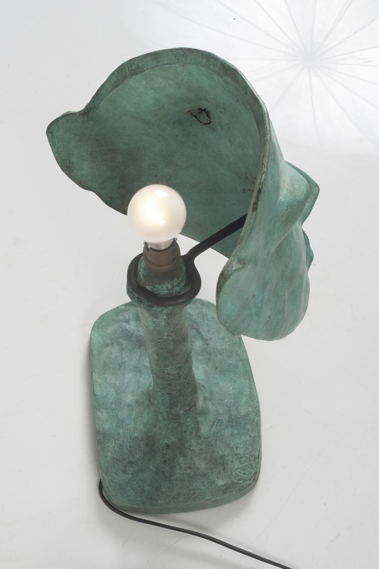 Bild 4 zu Objekt, 'Masque' table light, 1984 , Elizabeth Garouste,Mattia Bonetti, En Attendant les Barbares, Paris, 127B 562