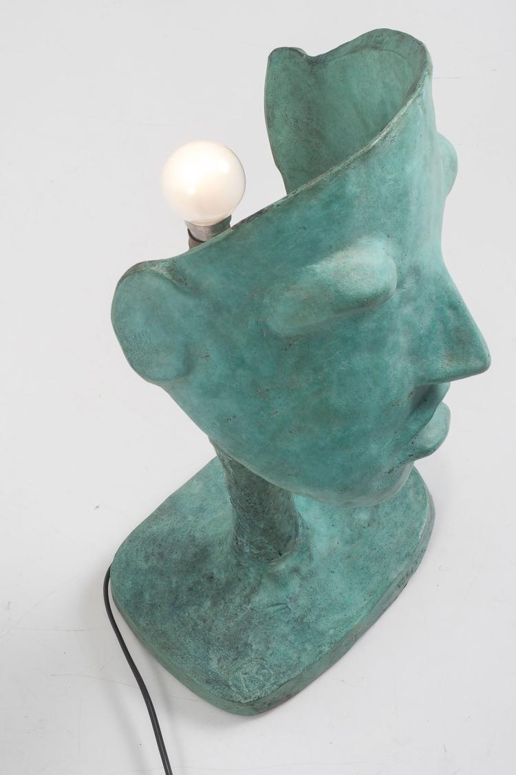 Bild 5 zu Objekt, 'Masque' table light, 1984 , Elizabeth Garouste,Mattia Bonetti, En Attendant les Barbares, Paris, 127B 562