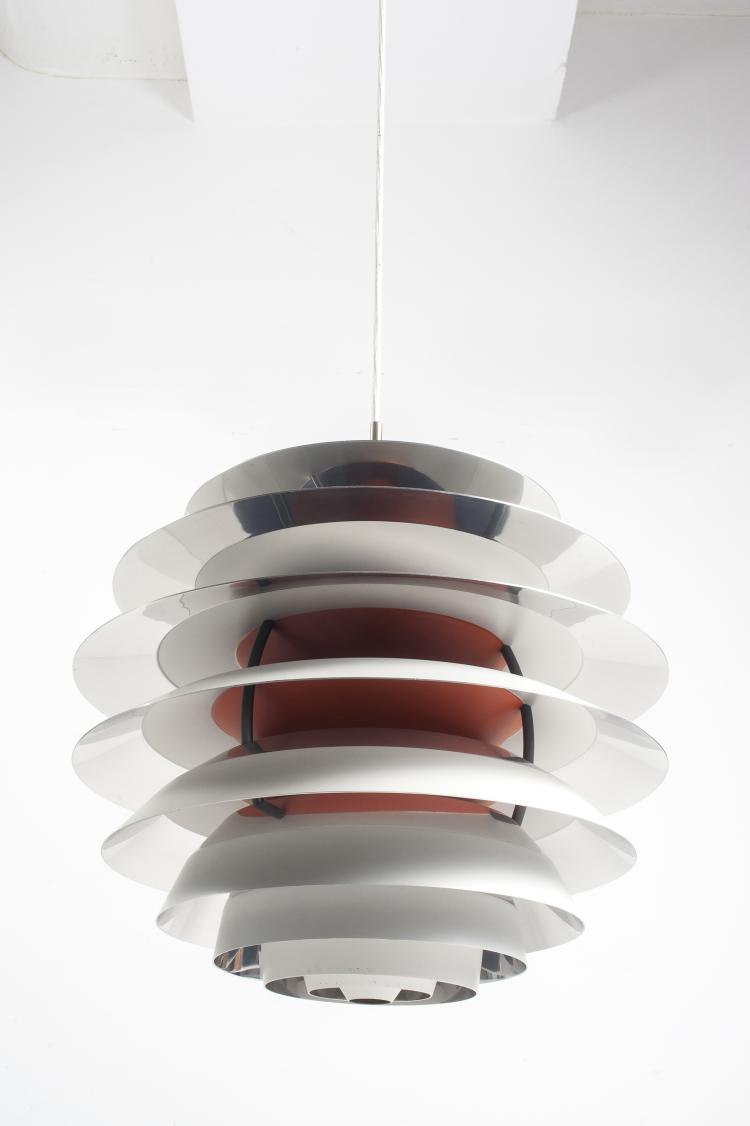 Bild 2 zu Objekt, 'Kontrast' ceiling light, 1958 , Poul Henningsen, Poulsen, Louis, Kopenhagen, 127B 424