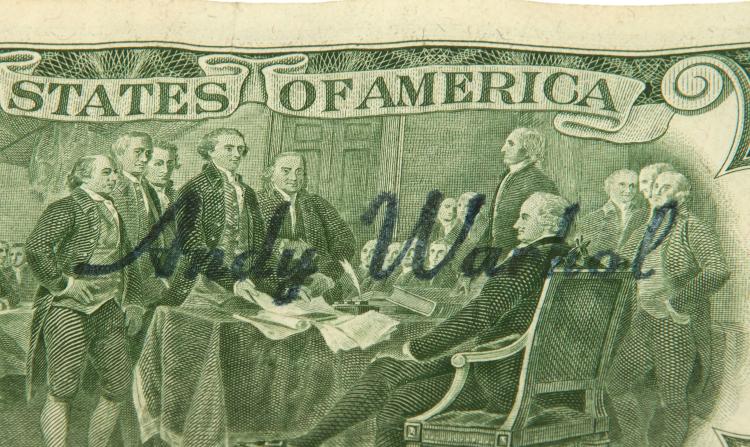 Bild 2 zu Objekt, 'Two Dollars', um 1975, Andy Warhol, 127C 741