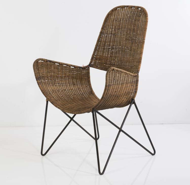 Bild 2 zu Objekt, Armchair, c1955, Raoul Guys, La Bruette, Paris (zugeschrieben), 127B 410