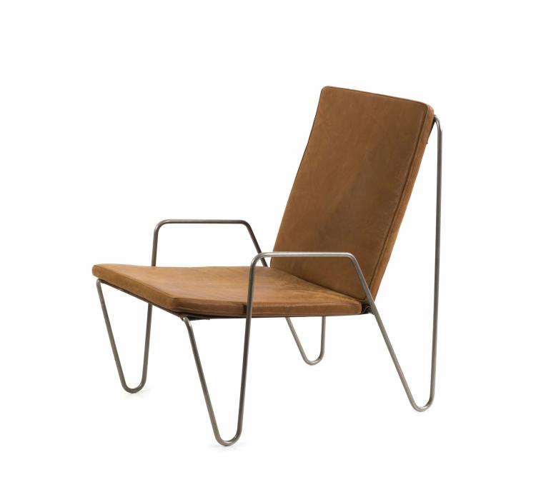 Hauptbild zu Objekt, 'Bachelor'- '3351' easy chair, 1953, Verner Panton, Hansen, Fritz, Aller&oslash;d, 127B 392