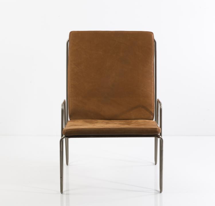 Bild 1 zu Objekt, 'Bachelor'- '3351' easy chair, 1953, Verner Panton, Hansen, Fritz, Aller&oslash;d, 127B 392