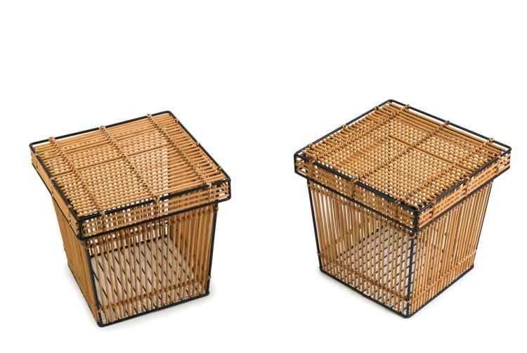 Hauptbild zu Objekt, Two containers, c1960, Dirk van Sliedregt, Jonkers, Niederlande (zugeschrieben), 127B 473