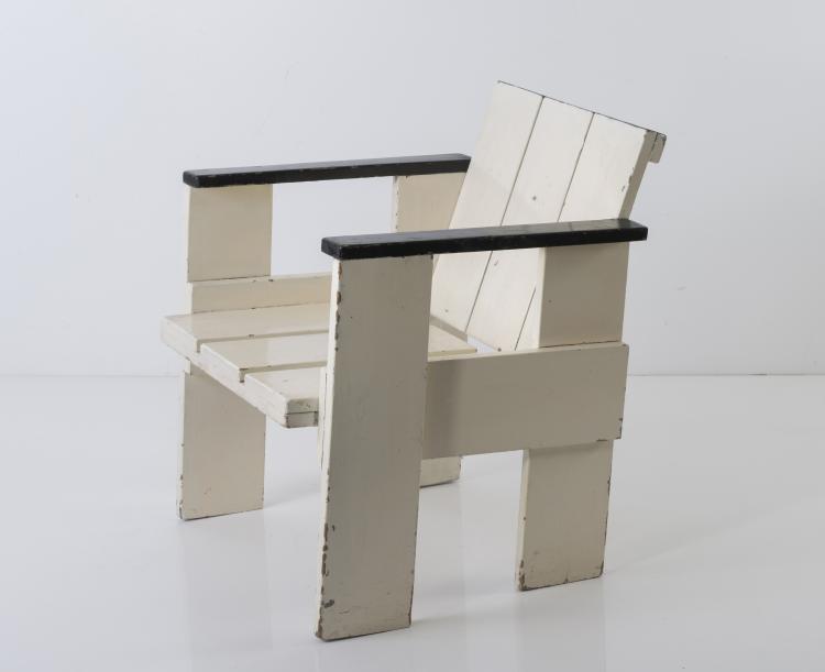 Bild 2 zu Objekt, 'Crate chair', 1934, Gerrit Rietveld, Niederlande, 127B 327