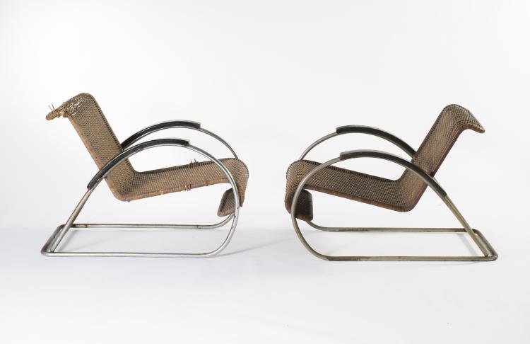 Bild 6 zu Objekt, Armchair, past 1931, Erich Dieckmann, Cebaso, Ohrdruf; Metz & Co., Rotterdam (zugeschrieben), 127B 323