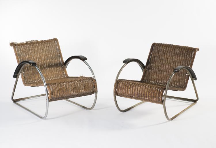 Bild 2 zu Objekt, Armlehnsessel, nach 1931, Erich Dieckmann, Cebaso, Ohrdruf; Metz & Co.,Rotterdam (zugeschrieben), 127B 324