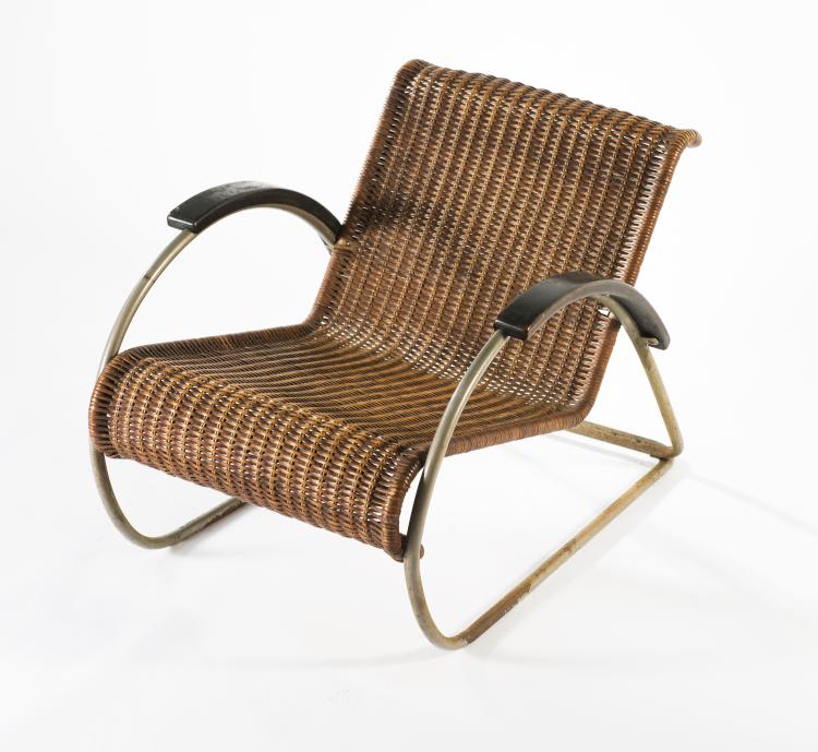 Bild 7 zu Objekt, Armlehnsessel, nach 1931, Erich Dieckmann, Cebaso, Ohrdruf; Metz & Co.,Rotterdam (zugeschrieben), 127B 324