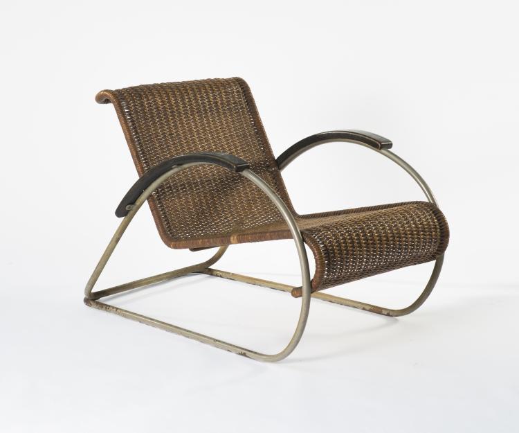 Bild 9 zu Objekt, Armlehnsessel, nach 1931, Erich Dieckmann, Cebaso, Ohrdruf; Metz & Co.,Rotterdam (zugeschrieben), 127B 324