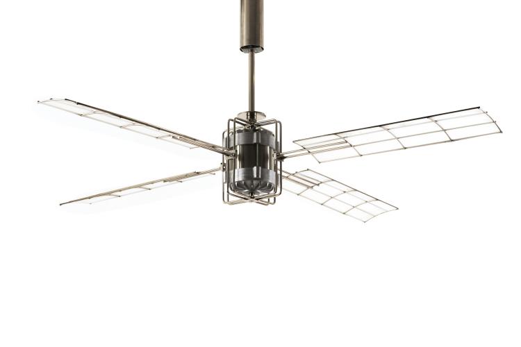 Hauptbild zu Objekt, Deckenventilator, 1980er Jahre, Rodgau Serien Lighting, Serien Lighting, Rodgau, 128B 582