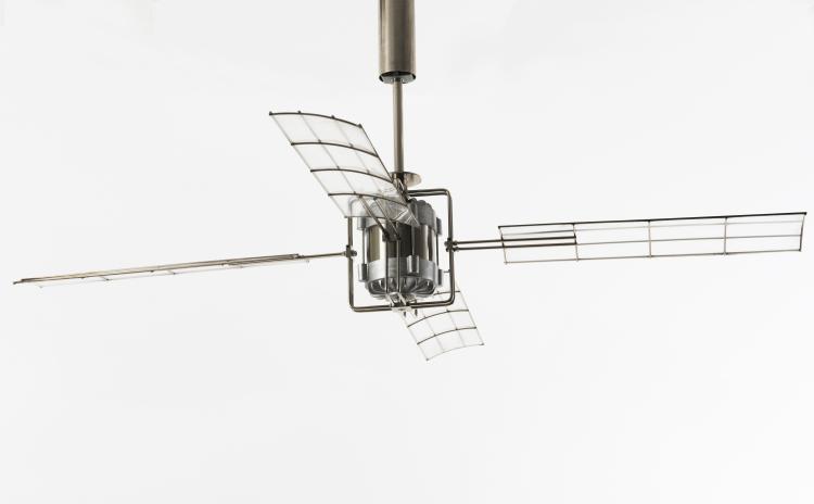 Bild 2 zu Objekt, Deckenventilator, 1980er Jahre, Rodgau Serien Lighting, Serien Lighting, Rodgau, 128B 582