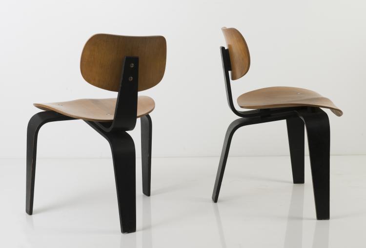 Bild 4 zu Objekt, Two 'SE 42' chairs, 1949/50, Egon Eiermann, Wilde & Spieth, Esslingen, 127B 343