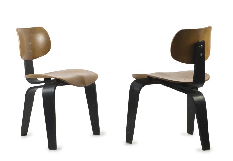 Bild 2 zu Objekt, Two 'SE 42' chairs, 1949/50, Egon Eiermann, Wilde & Spieth, Esslingen, 128B 236