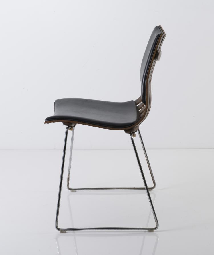 Bild 1 zu Objekt, Stapelstuhl 'Skandia Junior', 1957, Hans Brattrud, Hove M&ouml;bler, Stordal Norwegen, 128A 118