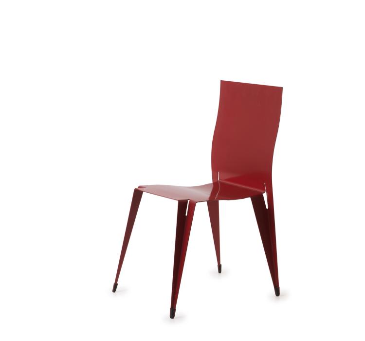 Hauptbild zu Objekt, Stapelstuhl 'Fulfil', 1989/1996, Mart van Schijndel, Lensvelt, Niederlande, 128B 597