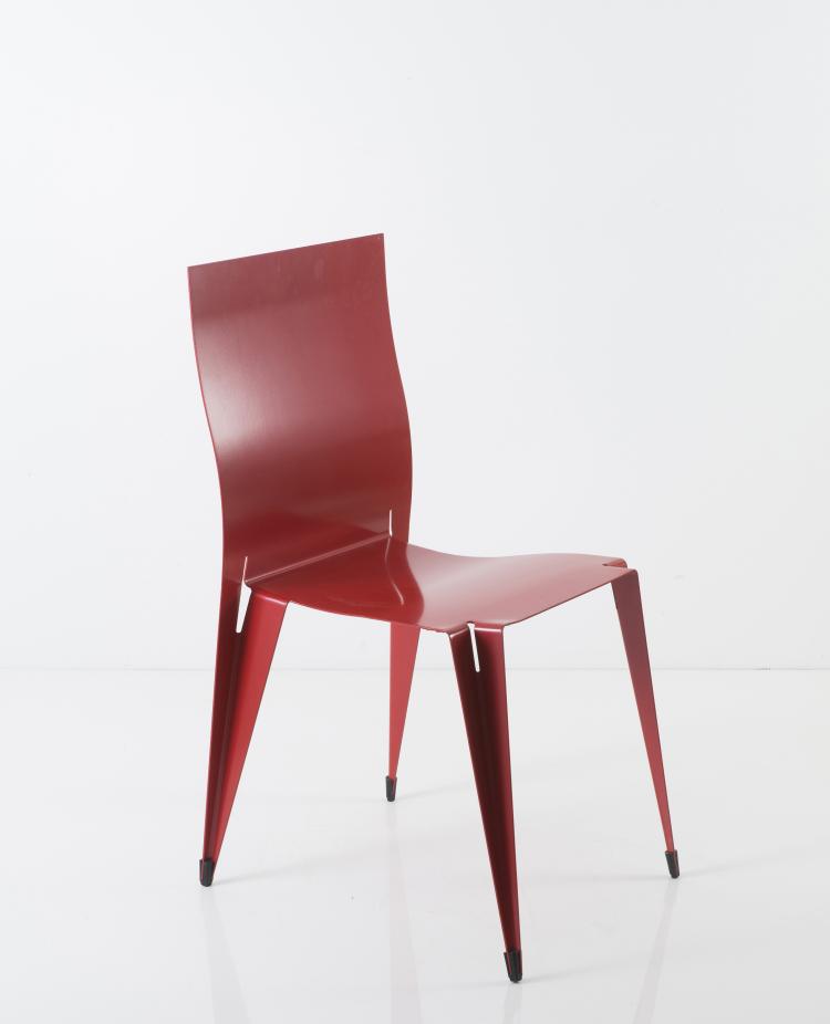 Bild 1 zu Objekt, Stapelstuhl 'Fulfil', 1989/1996, Mart van Schijndel, Lensvelt, Niederlande, 128B 597