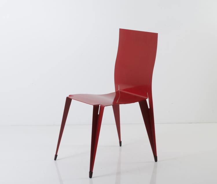 Bild 6 zu Objekt, Stapelstuhl 'Fulfil', 1989/1996, Mart van Schijndel, Lensvelt, Niederlande, 128B 597