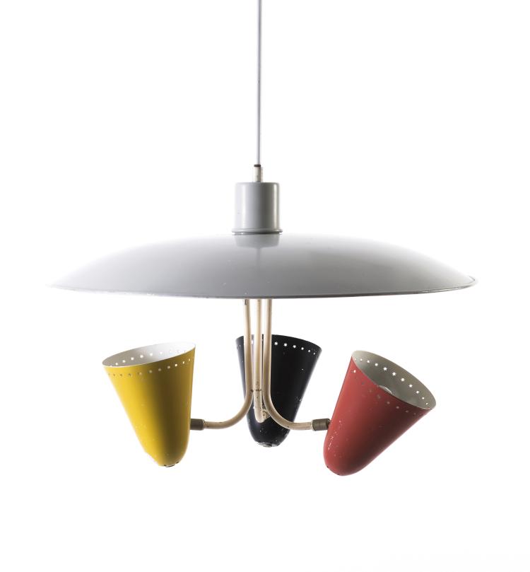 Hauptbild zu Objekt, Ceiling light, c1955, Hala, Zeist, 127B 401