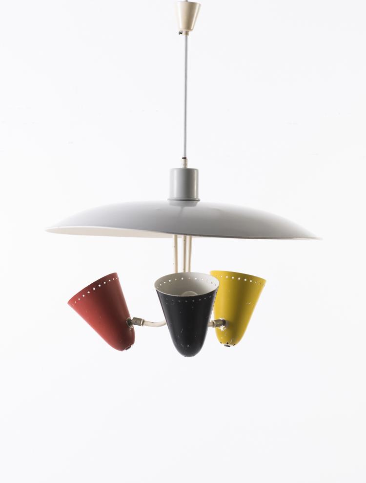 Bild 2 zu Objekt, Ceiling light, c1955, Hala, Zeist, 127B 401