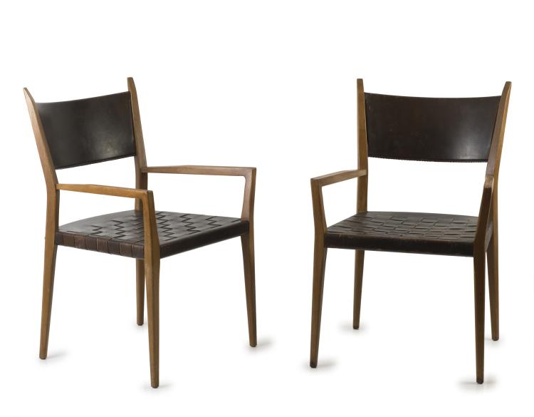 Hauptbild zu Objekt, Two 'Directional 9102' armchairs, 1950s, Paul McCobb, Directional Designs, New York, 127B 378