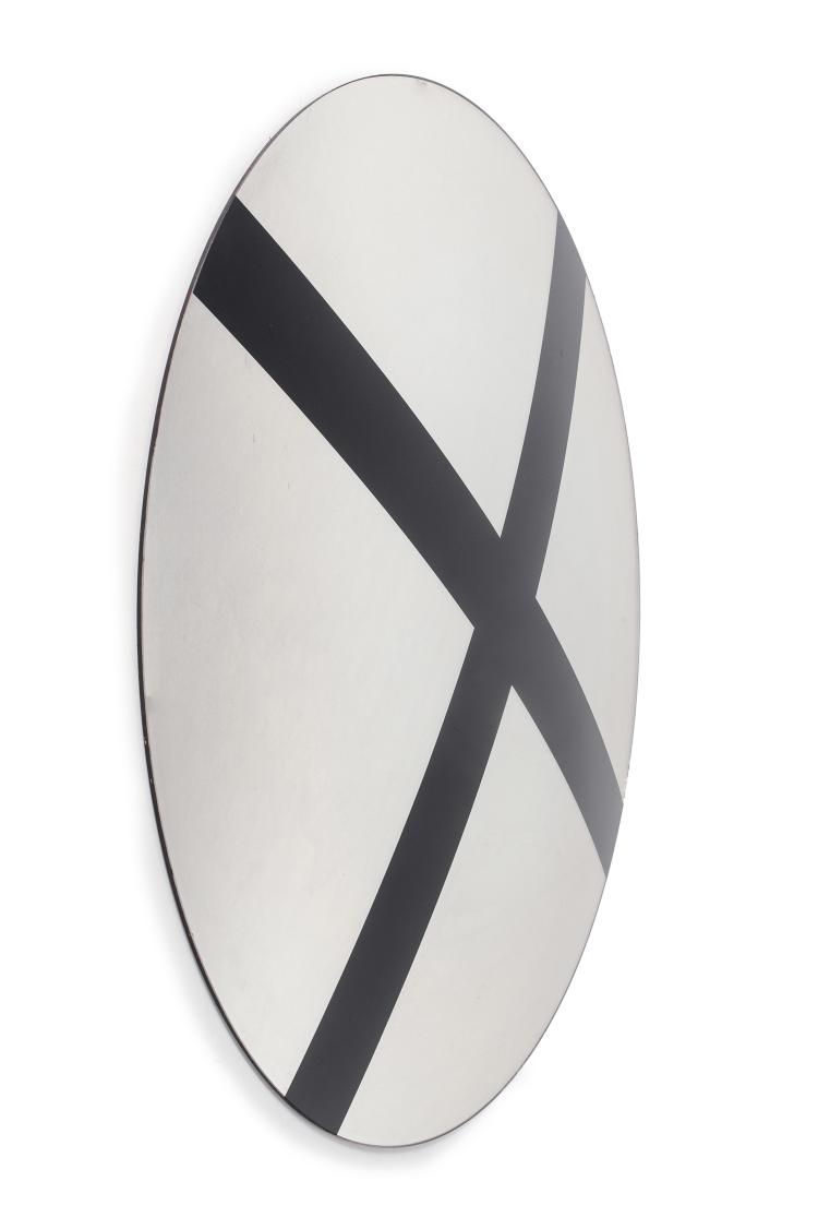 Hauptbild zu Objekt, 'Composition in Silver and Black No. 6', 1990, Heiner Blum, Artelier Graz, 127B 577