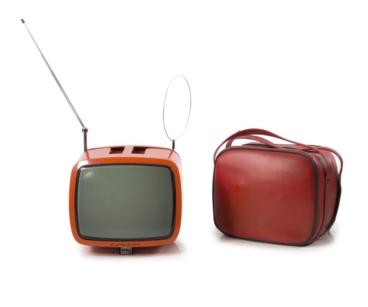 Hauptbild zu Objekt, Fernseher 'Samo', 1968, Mario Bellini, Condor, Italien, 127A 174
