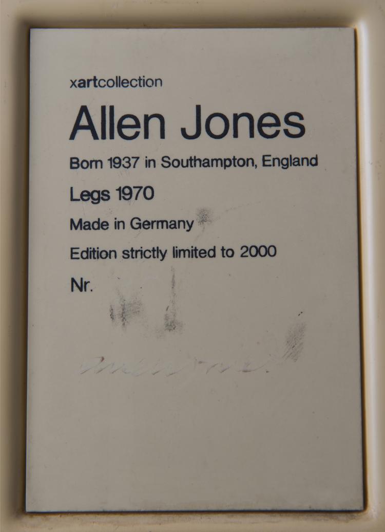 Bild 2 zu Objekt, 'Legs' multiple, 1970, Allen Jones, Xartcollection, Z&uuml;rich, 127B 544
