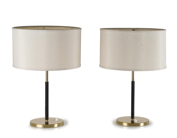 Hauptbild zu Objekt, Pair of table lights, 1960s, Kalmar, J. T., Wien, 127B 474