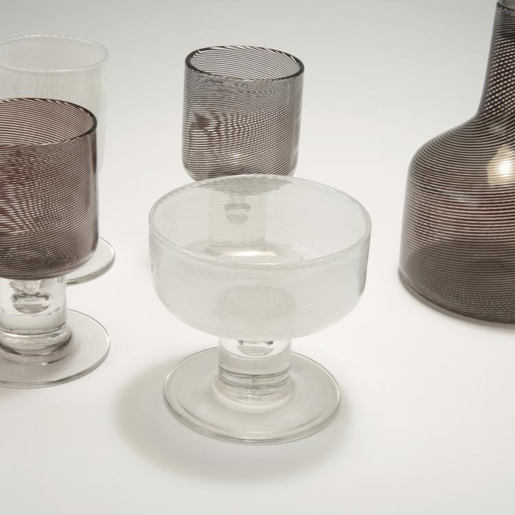 Bild 2 zu Objekt, Saftservice 'Bicchieri di Tapio' - 'Rovaniemi', 1970, Tapio Wirkkala, Venini & C., Murano, 128C 683
