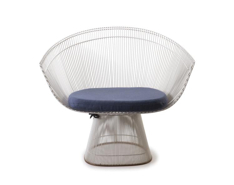 Hauptbild zu Objekt, Armlehnsessel 'Wire chair', 1966, Warren Platner, Knoll International, New York, 128B 454