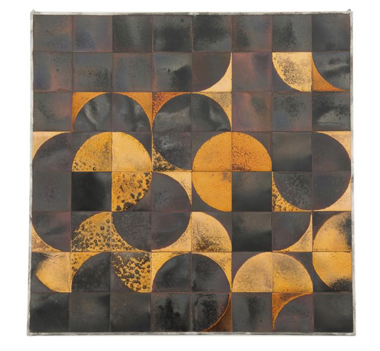 Hauptbild zu Objekt, Wandbild, um 1970, Zdenek Sykora, Sykora, Zdenek (im Stile von), 128B 539