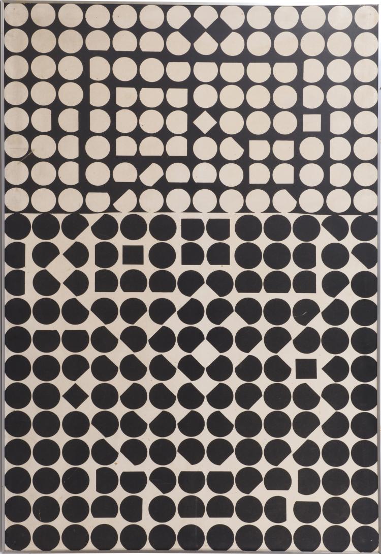 Hauptbild zu Objekt, Graphic, 1960s, Victor Vasarely, 128B 431