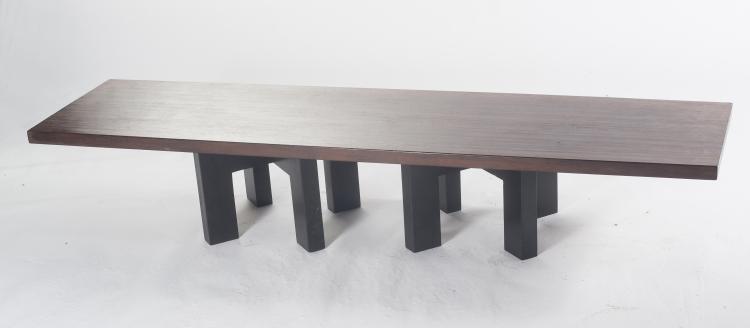 Bild 3 zu Objekt, Coffee table / Bench, c1955, Jules Wabbes, Mobilier Universel, Br&uuml;ssel (zugeschrieben), 128B 332