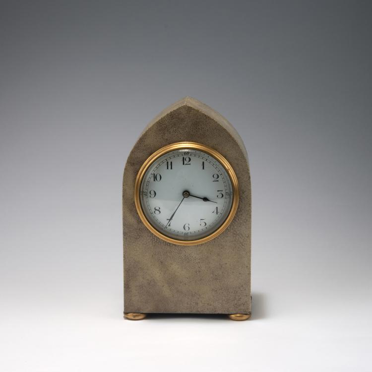 Bild 1 zu Objekt, Galuchat-covered desk clock, 1930s, Frankreich, 129 682