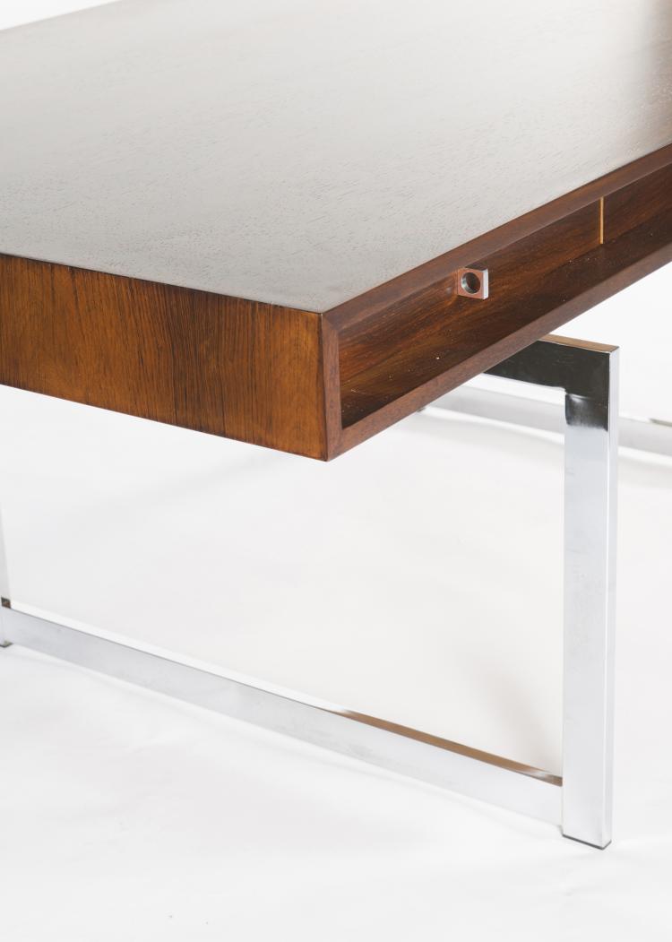 Bild 5 zu Objekt, Schreibtisch mit Rollcontainer und Aktenschrank auf Rollen, um 1959, Bodil Kjaer, Pedersen, E. & S&oslash;n, D&auml;nemark, 128A 128