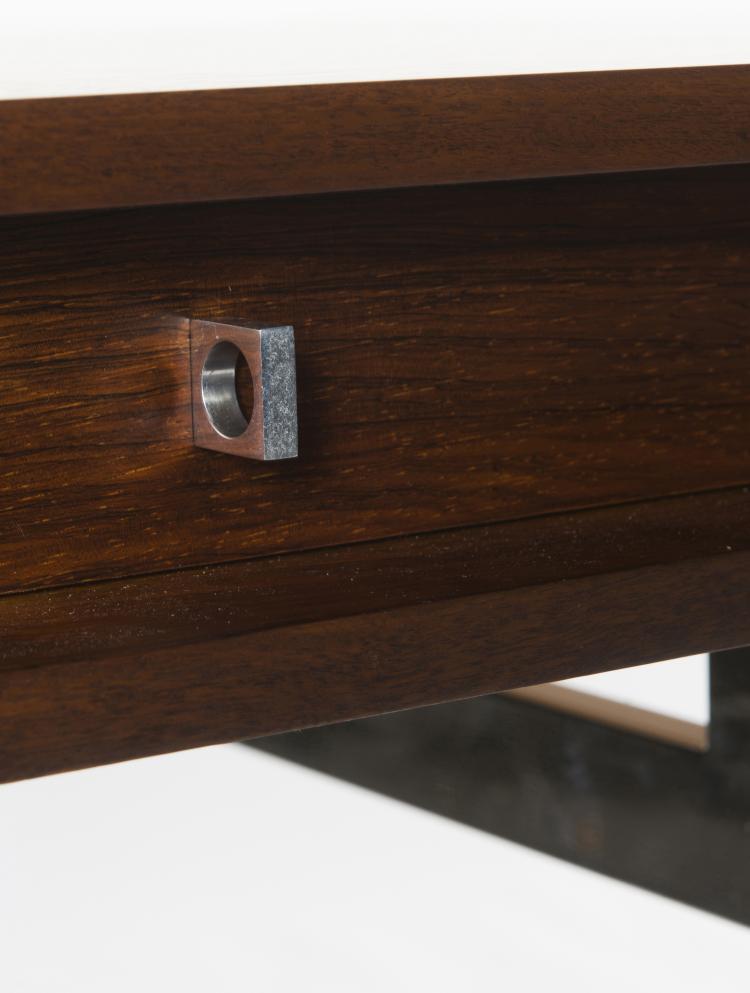 Bild 6 zu Objekt, Schreibtisch mit Rollcontainer und Aktenschrank auf Rollen, um 1959, Bodil Kjaer, Pedersen, E. & S&oslash;n, D&auml;nemark, 128A 128