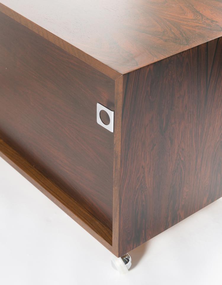 Bild 13 zu Objekt, Schreibtisch mit Rollcontainer und Aktenschrank auf Rollen, um 1959, Bodil Kjaer, Pedersen, E. & S&oslash;n, D&auml;nemark, 128A 128