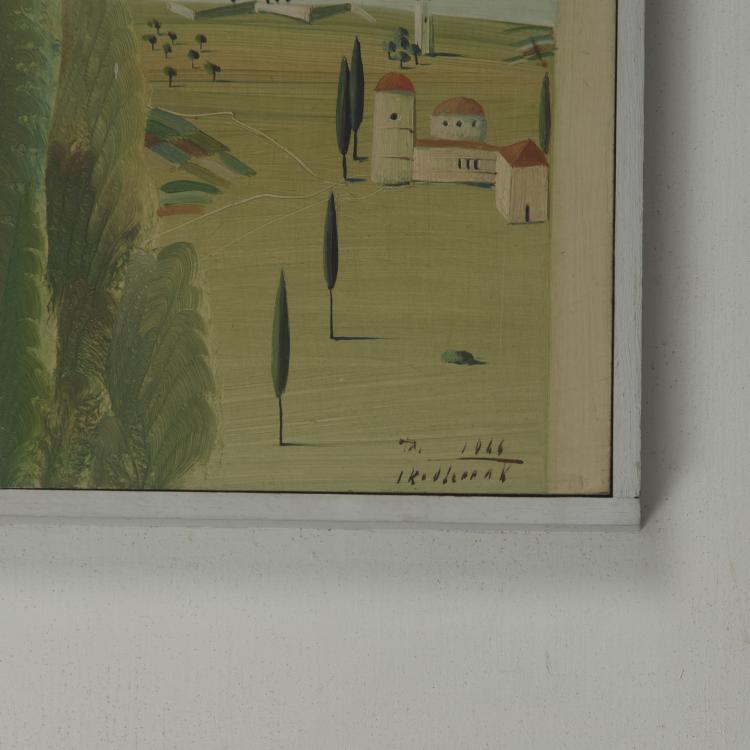 Bild 2 zu Objekt, 'Italienische Ideallandschaft', 1966, Horst Skodlerrak, 130B 283