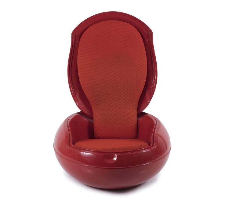 Hauptbild zu Objekt, 'Senftenberg egg' - 'Egg of Columbus', 1968, Peter Ghyczy, Schwarzheide, Chemiekombinat, 131B 522