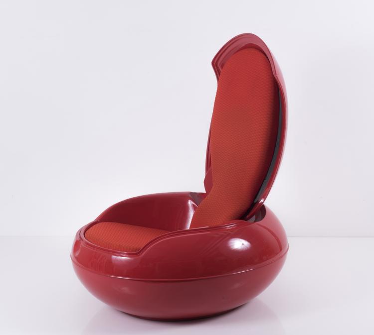 Bild 3 zu Objekt, 'Senftenberg egg' - 'Egg of Columbus', 1968, Peter Ghyczy, Schwarzheide, Chemiekombinat, 131B 522