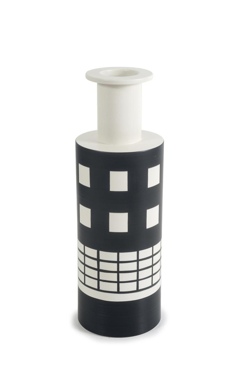 Hauptbild zu Objekt, Vase 'Rocchetto', 1986, Ettore Sottsass, Bitossi, Montelupo, 128B 599