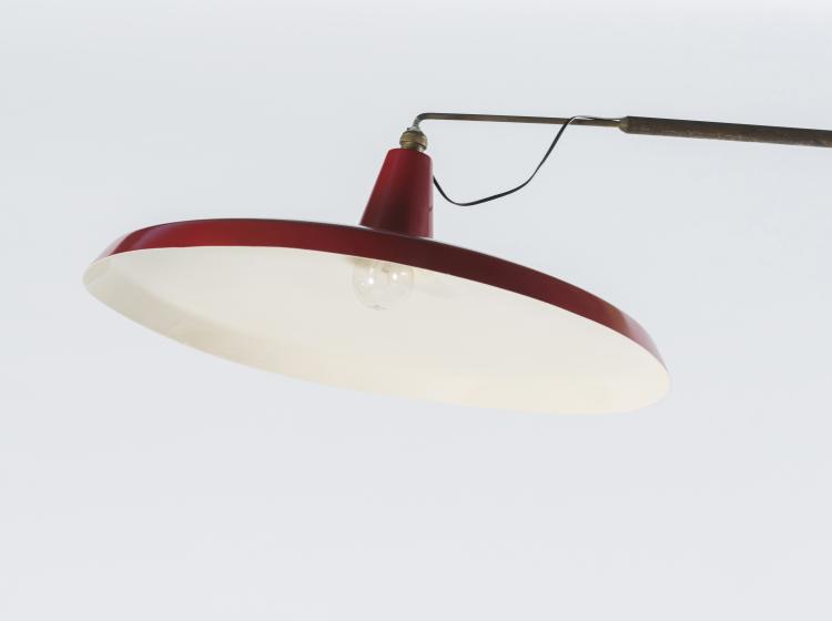 Bild 1 zu Objekt, Wandleuchte zur Eckmontierung, um 1955, Italien, 128B 307