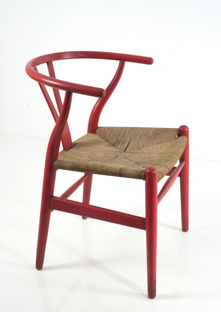 Bild 5 zu Objekt, Three 'Y' - 'CH-24' chairs, 1950 , Hansen, Carl & S&oslash;n, Odense, 128A 76